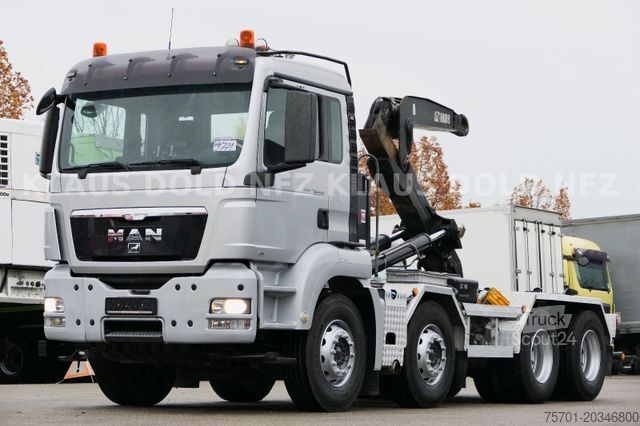 Camion scarrabile MAN TGS 35.440 Abrollkipper HIAB Retarder Euro 5