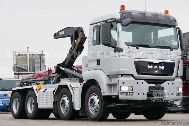 Camion scarrabile MAN TGS 35.440 Abrollkipper HIAB Retarder Euro 5