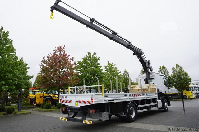Платформа с краном Mercedes-Benz Arocs 1833 4x2 / 50 tho. km! / HIAB