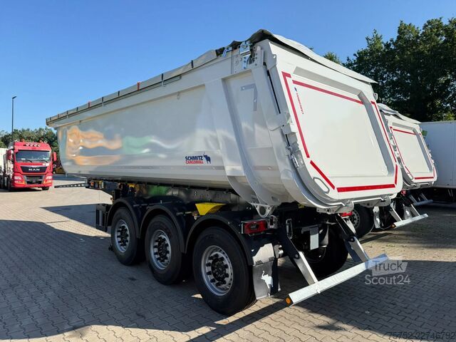Damperli kamyon Schmitz Cargobull SKI 24 SL 28m3 Stalen kipper Liftas Automatisch...
