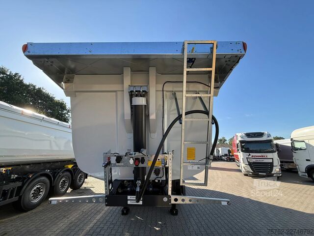 Damperli kamyon Schmitz Cargobull SKI 24 SL 28m3 Stalen kipper Liftas Automatisch...