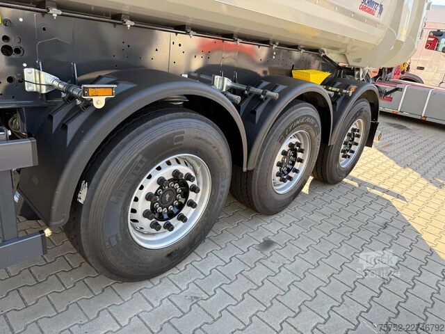 Damperli kamyon Schmitz Cargobull SKI 24 SL 28m3 Stalen kipper Liftas Automatisch...