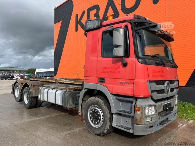 Система за рамо с кука Mercedes-Benz Actros 2541 6x2 VDL 20 ton / L=6100 mm