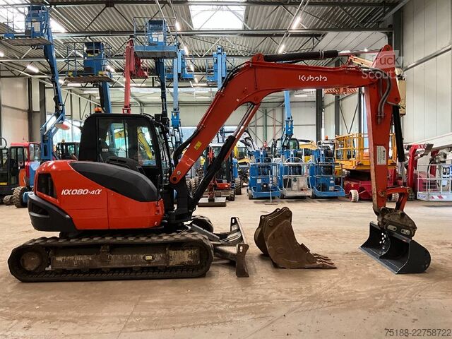 حفارة ميدي Kubota KX 080-4 A