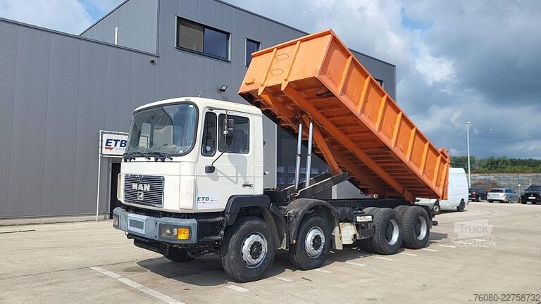 Teherautó MAN 32.372 (BIG AXLE / STEEL SUSPENSION / MANUAL PU...