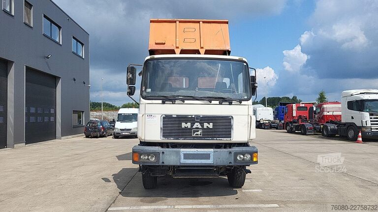 Teherautó MAN 32.372 (BIG AXLE / STEEL SUSPENSION / MANUAL PU...