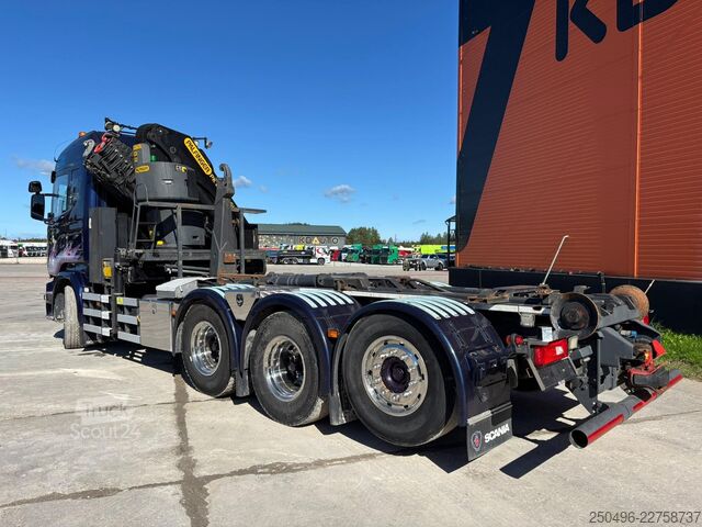 Kampókaros rendszer Scania R 450 8x4*4 PK 27002 / PALFINGER 20 ton / L=520...