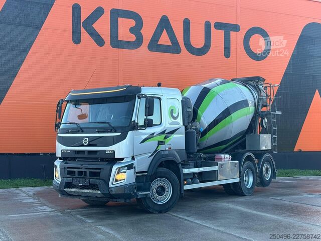Keverő Volvo FMX 370 6x2*4 KART 7 m3 + chute 9 m
