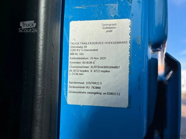MTS standard DAF XF 410 FT EURO 6   -13 litre engine-
