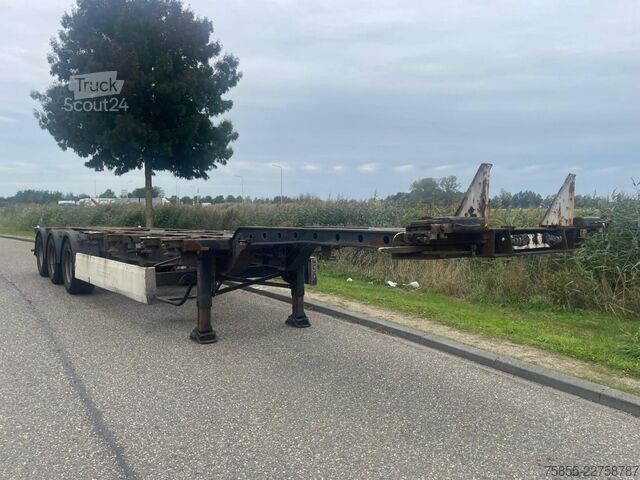 Container transport Krone SD Multichassis / BPW Axles / Drumbrakes
