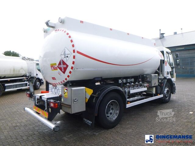 Tanker Volvo FE 260 4x2 fuel tank 13.4 m3 / 4 comp / ADR 19-...