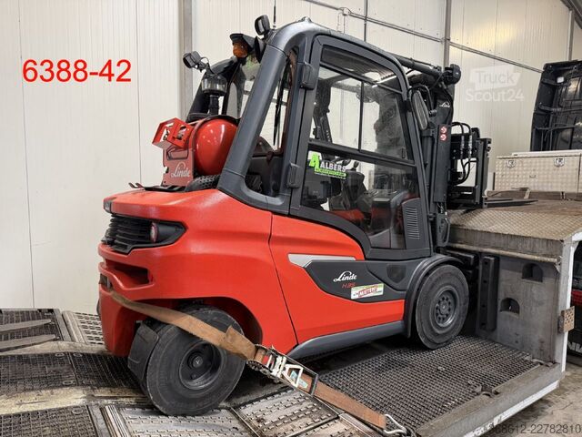 Voorlader vorkheftruck Linde H 35 T 01