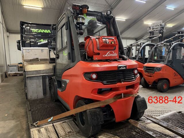Voorlader vorkheftruck Linde H 35 T 01