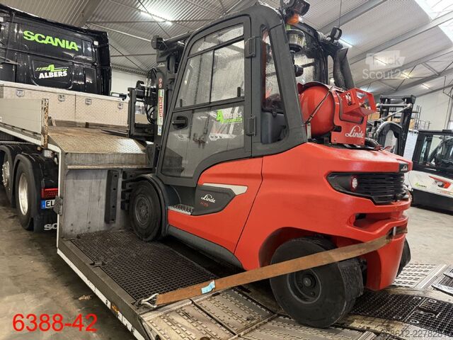 Voorlader vorkheftruck Linde H 35 T 01