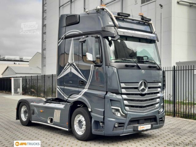 Standartinis vilkikas MERCEDES-BENZ 1851 LS ACTROS L Retarder Standklima Alu Leder