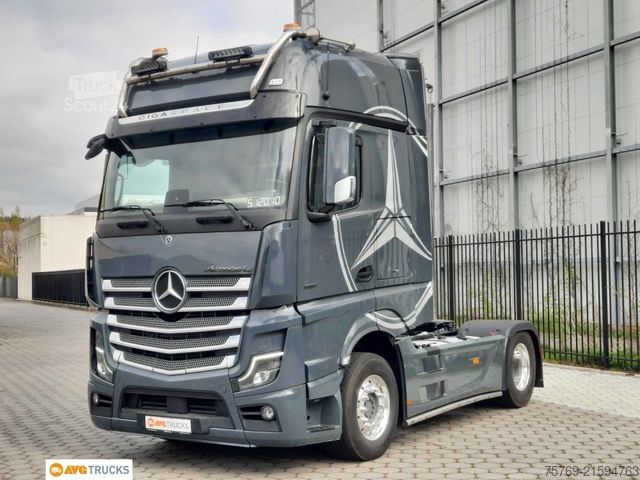 Standard tractor unit MERCEDES-BENZ 1851 LS ACTROS L Retarder Standklima Alu Leder