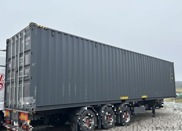 Swap body semitrailer  Seecontainer 40 ft High Cube Container neuwertig