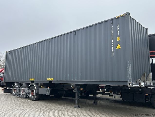 Swap body semitrailer  Seecontainer 40 ft High Cube Container neuwertig