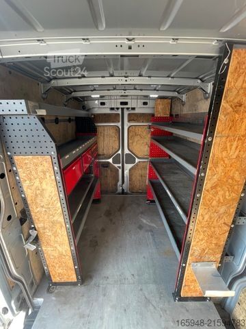 Minibus VOLKSWAGEN Crafter Kasten inkl. Regalsystem