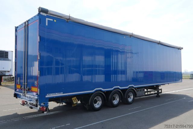 Напівпричіп з рухомою підлогою SCHWARZMÜLLER MEGA 96 m3/3-achs /BPW /ALU / LIFT / 08 mm boden