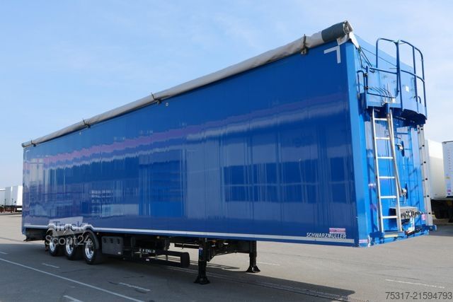 Напівпричіп з рухомою підлогою SCHWARZMÜLLER MEGA 96 m3/3-achs /BPW /ALU / LIFT / 08 mm boden