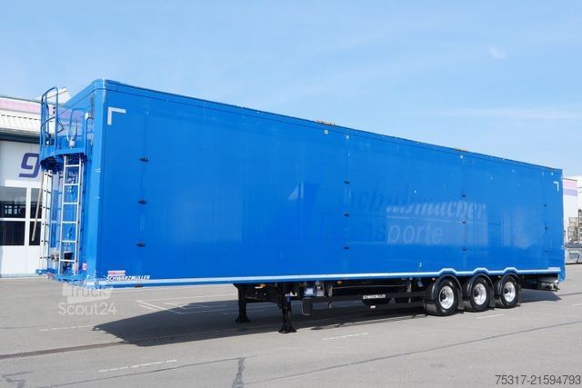 Напівпричіп з рухомою підлогою SCHWARZMÜLLER MEGA 96 m3/3-achs /BPW /ALU / LIFT / 08 mm boden