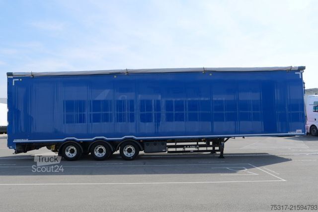 Напівпричіп з рухомою підлогою SCHWARZMÜLLER MEGA 96 m3/3-achs /BPW /ALU / LIFT / 08 mm boden