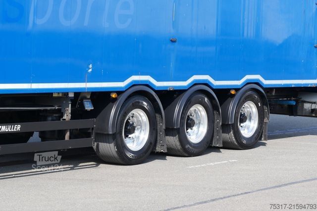 Напівпричіп з рухомою підлогою SCHWARZMÜLLER MEGA 96 m3/3-achs /BPW /ALU / LIFT / 08 mm boden