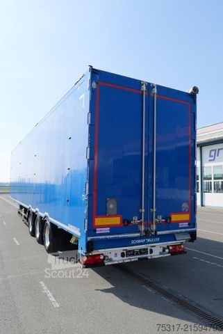 Напівпричіп з рухомою підлогою SCHWARZMÜLLER MEGA 96 m3/3-achs /BPW /ALU / LIFT / 08 mm boden