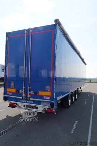 Напівпричіп з рухомою підлогою SCHWARZMÜLLER MEGA 96 m3/3-achs /BPW /ALU / LIFT / 08 mm boden