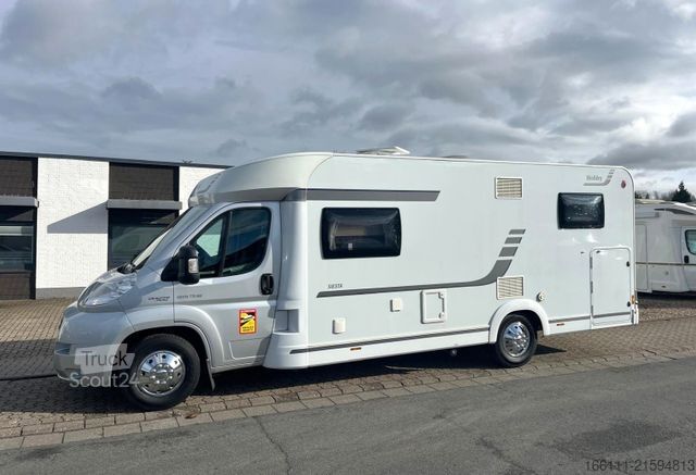 Polointegrovaný karavan HOBBY Siesta T 70 HGE - Hub/Einzelbetten -