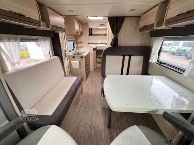 Polointegrovaný karavan HOBBY Siesta T 70 HGE - Hub/Einzelbetten -