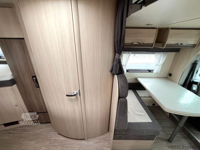 Polointegrovaný karavan HOBBY Siesta T 70 HGE - Hub/Einzelbetten -