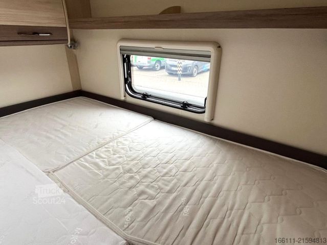 Polointegrovaný karavan HOBBY Siesta T 70 HGE - Hub/Einzelbetten -