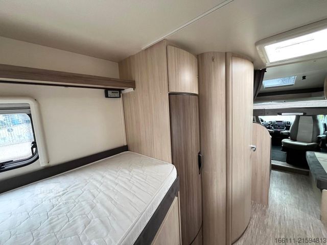 Polointegrovaný karavan HOBBY Siesta T 70 HGE - Hub/Einzelbetten -