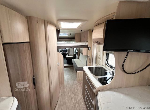 Polointegrovaný karavan HOBBY Siesta T 70 HGE - Hub/Einzelbetten -