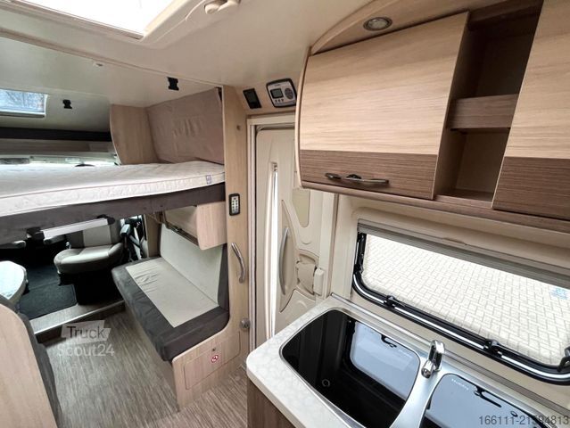 Polointegrovaný karavan HOBBY Siesta T 70 HGE - Hub/Einzelbetten -