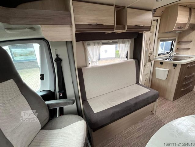 Polointegrovaný karavan HOBBY Siesta T 70 HGE - Hub/Einzelbetten -