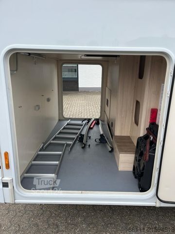 Polointegrovaný karavan HOBBY Siesta T 70 HGE - Hub/Einzelbetten -