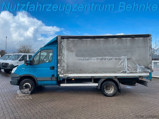 Curtain sider van IVECO Daily 70C17/ 125kw/ 4m Pritsche/ NL 3.880 kg