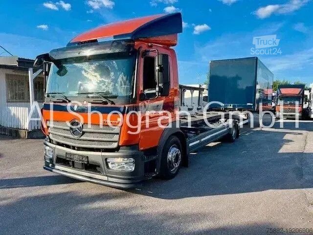 BDF sistemi Mercedes-Benz Atego 1218 BDF Koffer / Voll Luft / Klima / Eu6