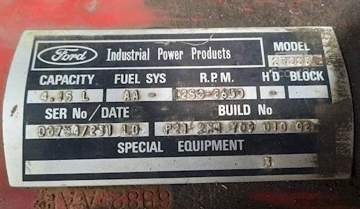 انتقال FORD 2722E