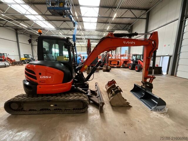 Miniexcavadora Kubota U 55-4