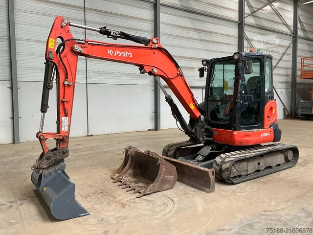 Miniexcavadora Kubota U 55-4