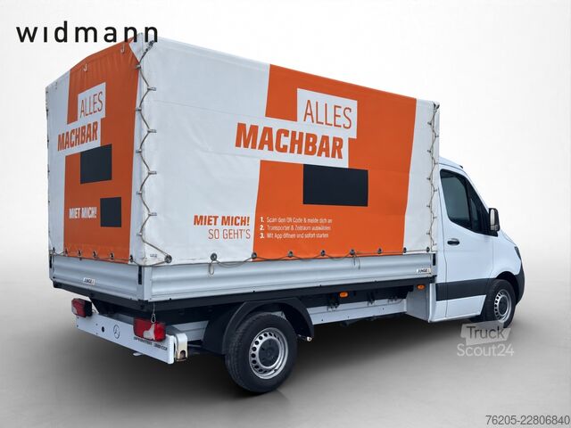 Camion bâché Mercedes-Benz Sprinter 315 CDI Pritsche Plane KlimaA