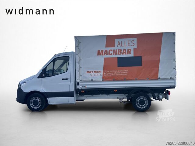 Camion bâché Mercedes-Benz Sprinter 315 CDI Pritsche Plane KlimaA