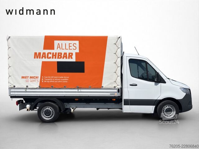Camion bâché Mercedes-Benz Sprinter 315 CDI Pritsche Plane KlimaA