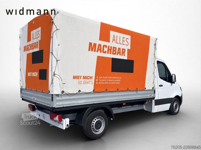 Camion bâché Mercedes-Benz Sprinter 315 CDI Pritsche Plane KlimaA