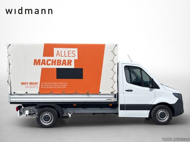 Camion bâché Mercedes-Benz Sprinter 315 CDI Pritsche Plane KlimaA