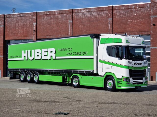 MTS standard Scania 530S V8 NGS Highline 4x2 + Berger Ecotrail - Fu...